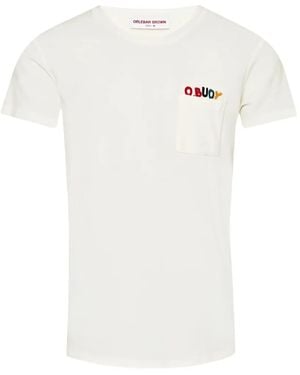 Orlebar Brown Chest-Pocket Embroidered T-Shirt - White