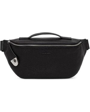 Coccinelle Leather Belt Bag - Black
