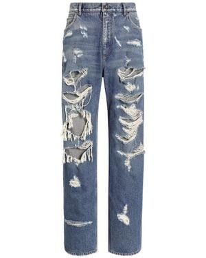 Dolce & Gabbana Pantalon En Jean - Blue