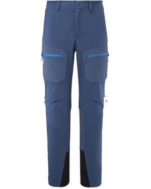 Pascal Millet Logo-Print Pants - Blue