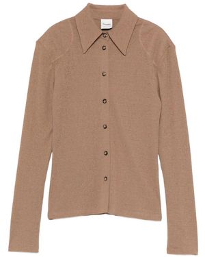 Nanushka Haimi Shirt - Natural