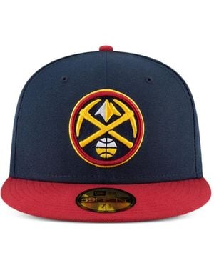 KTZ 59Fifty Denver Nuggets Finals Champ Fitted Cap - Blue