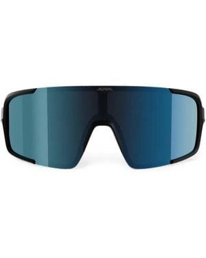 Alpina Occhiali Da Sole Lumin Geometrici - Blu