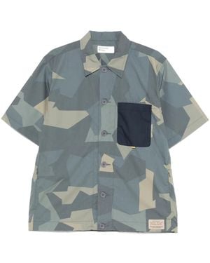 Universal Works Camicia Tech - Blu