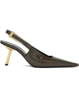 Saint Laurent Court Shoes - Metallic