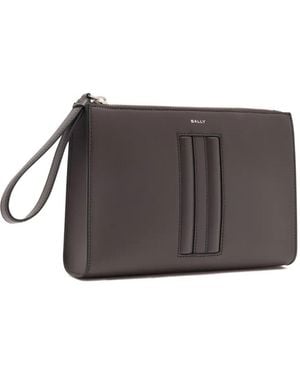 Bally Mythos Clutch - Grijs