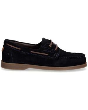 GANT Lace-Up Suede Boat Shoes - White