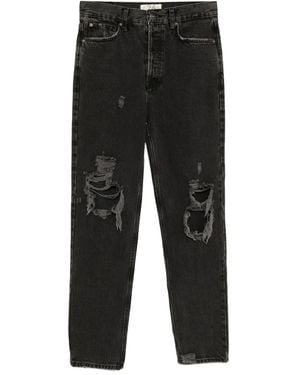 Free People Lasso Cotton Jeans - Black