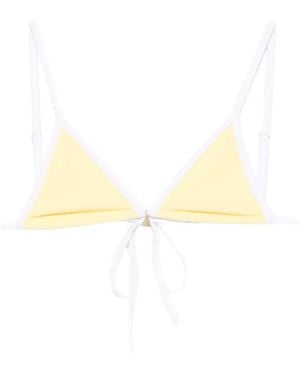 FAE SWIM Lumi Bikinioberteil - Gelb