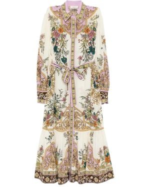 ALÉMAIS Antoinette Shirt-Dress - Natural
