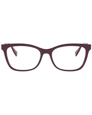 BVLGARI Brille Mit Cat-Eye-Gestell - Lila