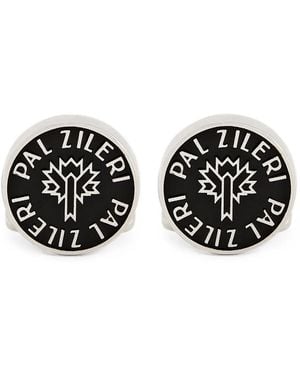 Pal Zileri Gemelli Con Logo Inciso - Nero