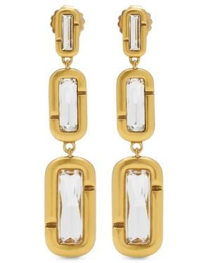 Marc Jacobs Pop J Marc Gem Earrings - Metallic