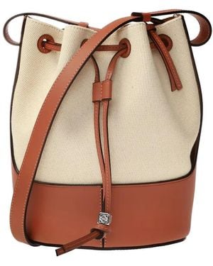 Loewe Borsa A Secchiello Balloon - Marrone