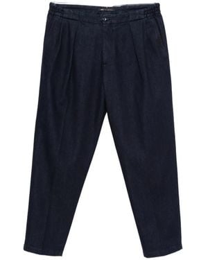 Briglia 1949 Pleated Straight-Leg Pants - Blue