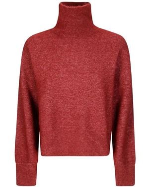 Samsøe & Samsøe Nola Turtleneck Sweater - Red