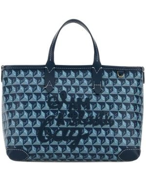 Anya Hindmarch I Am A Plastic Bag Mini Bag - Blue