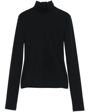 Nanushka Turtleneck Top - Black