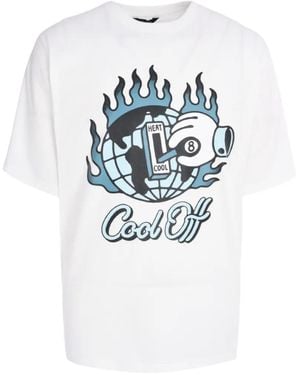 Tee Library Cool Off Graphic-Print T-Shirt - White