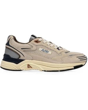 Autry Logo Trainers - White