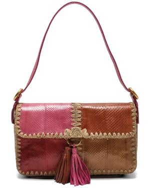 Maliparmi Patchwork Adjustable-Strap Bag - Red