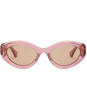 Kurt Geiger Cat-Eye Frame Sunglasses - Pink