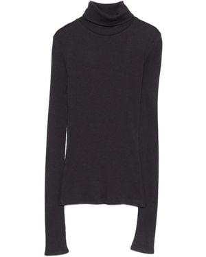 Samsøe & Samsøe Top Con Cuello Vuelto - Azul