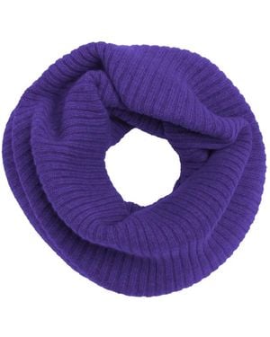 Bompard Andréa Ribbed-Knit Cashmere Snood - Blue