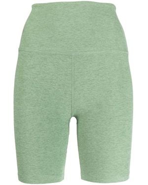 Beyond Yoga High-Waisted Biker Shorts - Green