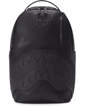 Sprayground Shark Central Embossed Backpack - Blue