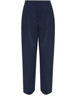 Maison Kitsuné Striped Pants - Blue