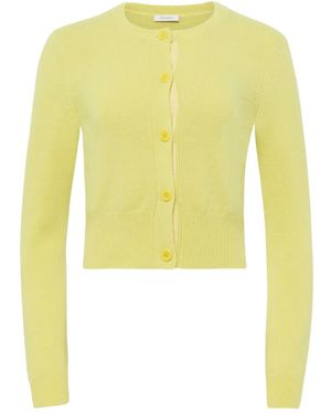 JW Anderson エンブロイダリー カーディガン - イエロー