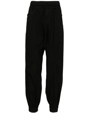 Julius Panelled Trousers - Black