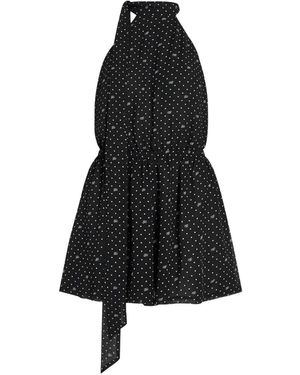 KARL LAGERFELD Mono Corto Con Motivo De Lunares - Negro