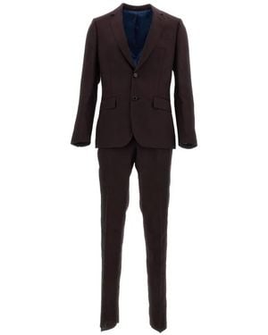 Paul Smith Single-Breasted Suit - Blue