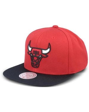 Mitchell & Ness Nba Chicago Bulls Team Two-Tone Snapback Cap - Red