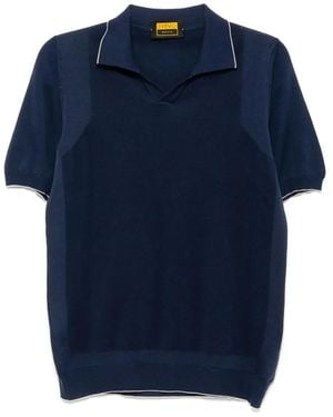 Svevo Cotton Polo T-Shirt - Blue
