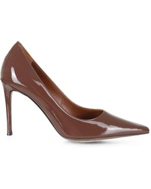 Roberto Festa Elais Pointed-Toe Pumps - Brown