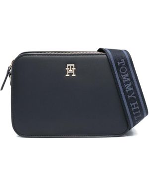 Tommy Hilfiger Logotape Camera Cross Body Bag - Blue