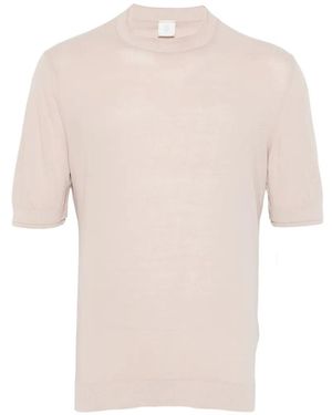 Eleventy Round-Neck T-Shirt - White