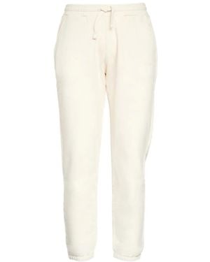 MC2 Saint Barth Bolt Elastic-Waist Track Trousers - White