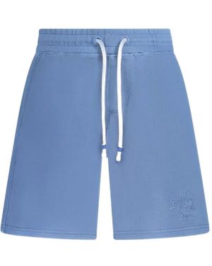North Sails Drawstring Cotton Shorts - Blue
