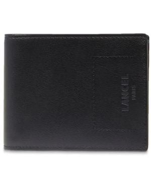 Lancel 8Cc Bi-Fold Leather Wallet - Black