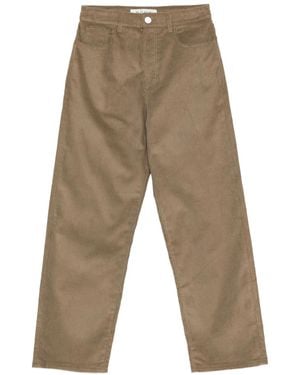 Rohe High Waist Broeken - Naturel