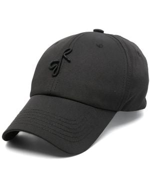 Ruslan Baginskiy Logo-Embroidered Cotton Cap - Grey