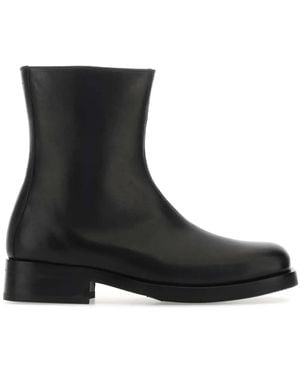 Our Legacy Camion Stiefeletten aus Leder - Schwarz