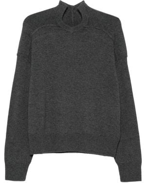 Coperni Long-Sleeve Jumper - Black