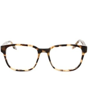Converse Lunettes De Vue Rectangulaires - Brown