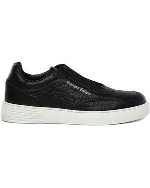 Giuliano Galiano Logo-Detail Trainers - Black