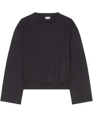 トップス Dries Van Noten Haro Sweatshirt Black Dries Van Noten Haro Sweatshirt Black